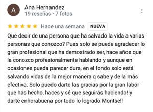 reseña de ana hernandez