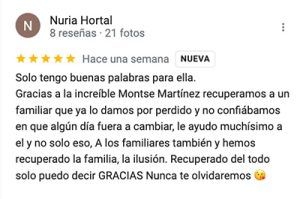 reseña de nuria hortal