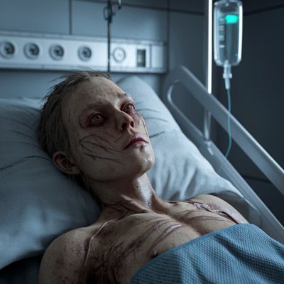 daños a organos vitales krokodil