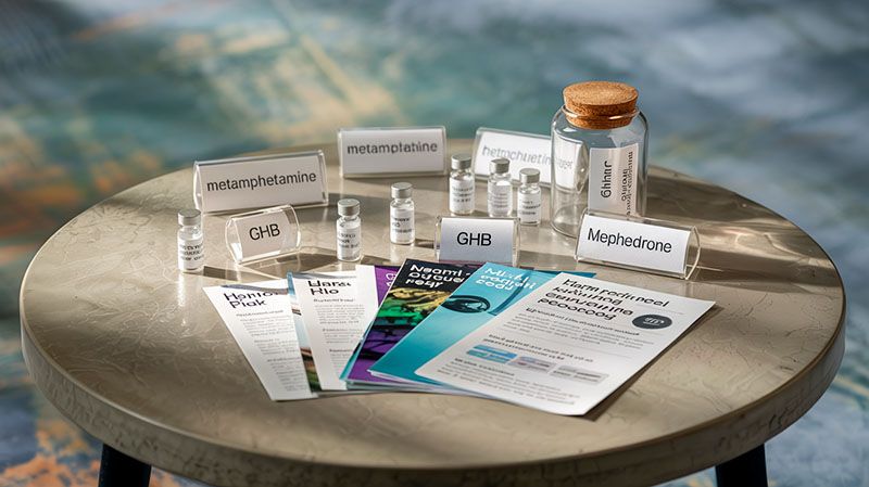sustancias comunmente utilizadas en chemsex