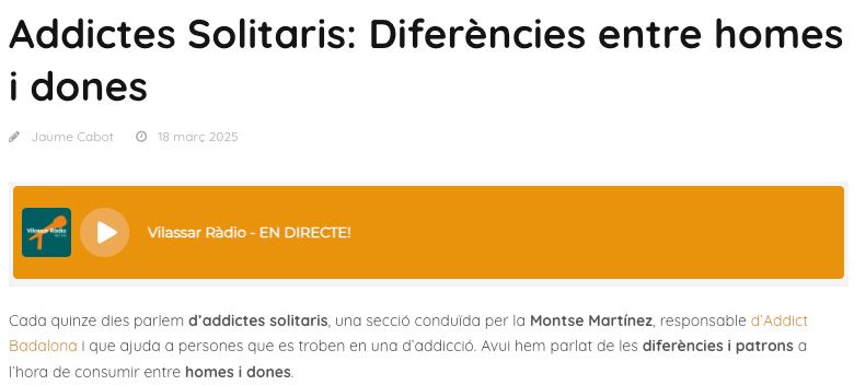 diferencies i patrons entre homes i dones a l´hora de consumir