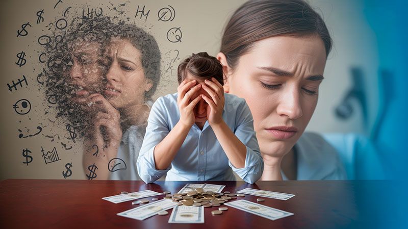 Enfermedades mentales relacionadas con el dinero: impacto y tratamientos