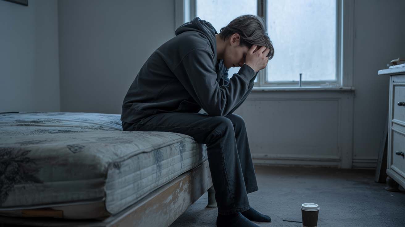 Ansiedad y depresion en el comportamiento de un adicto a la coca