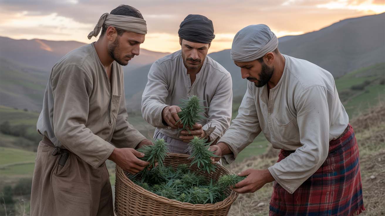 Historia y tradicion en Marruecos de drogas polen