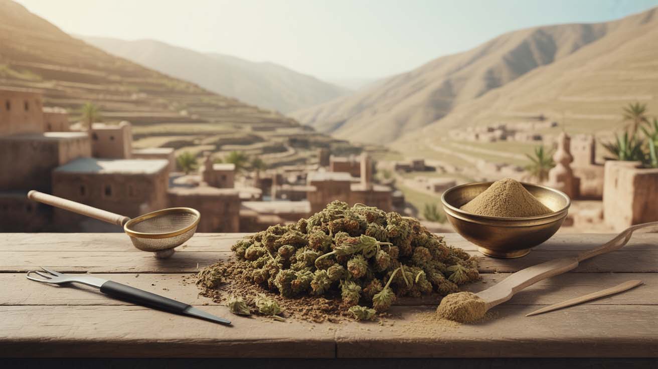 Drogas polen: Orígenes, efectos y usos del kif en el cannabis