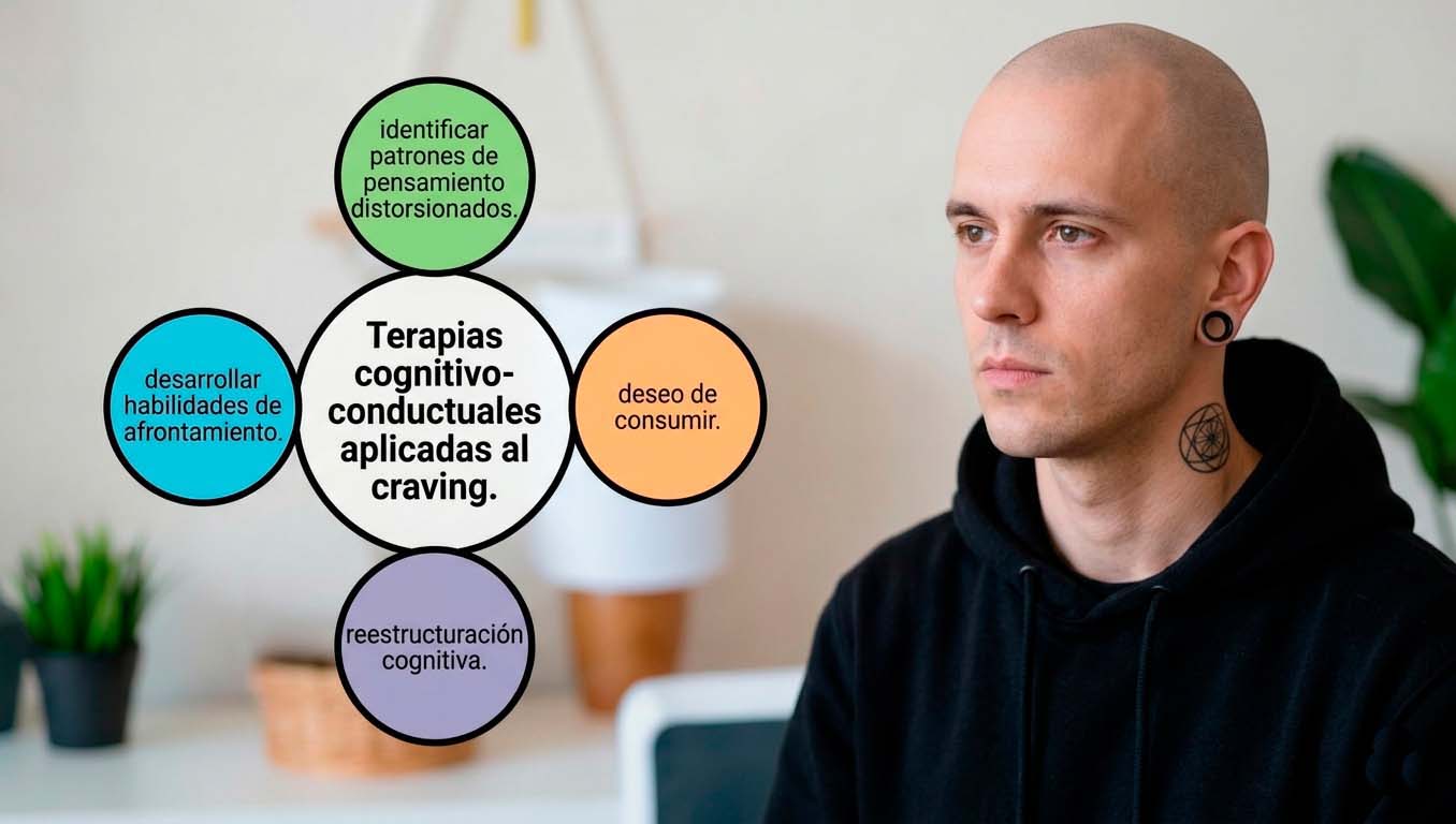 Terapias cognitivo-conductuales para aguantar las ganas de consumir droga | craving