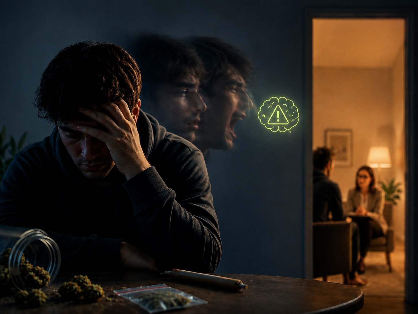 Brote psicótico por cannabis: señales de alerta y tratamiento urgente para evitar secuelas