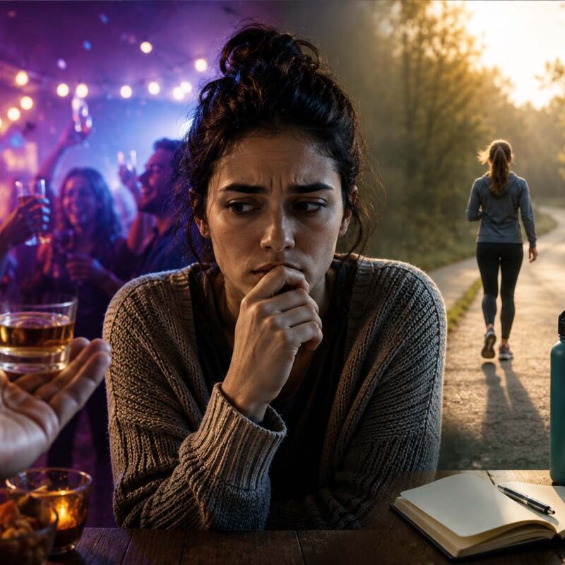 como superar la presion social de consumir o como no consumir droga en eventos sociales o fiestas donde se hace | Resaca seca como afrontar las fiestas y prevenir una recaida durante la recuperacion de una adiccion
