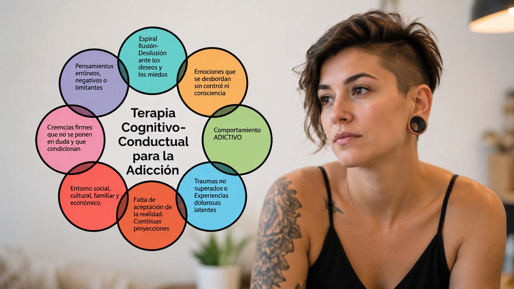 La terapia cognitivo conductual aplicada a las adicciones | El primer paso hacia la recuperacion la acogida en Addict Badalona