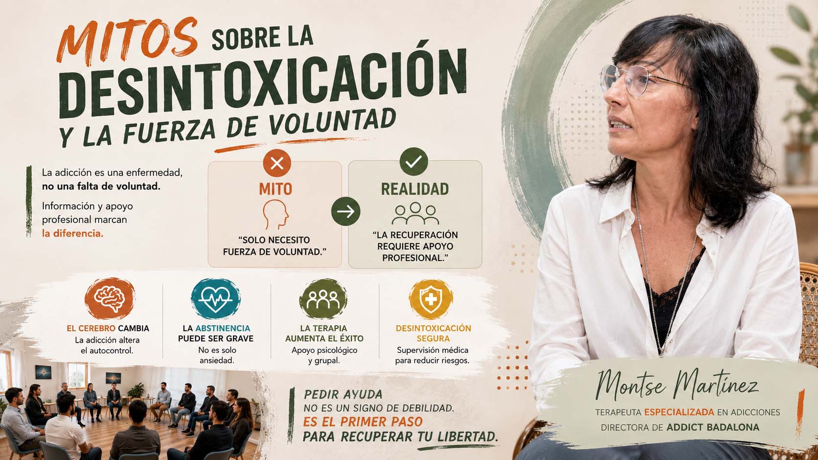 mitos sobre la desintoxicacion y la fuerza de voluntad en un adicto | Del festival al consumo diario cuando una droga deja de ser un consumo ocasional y se convierte en una adiccion