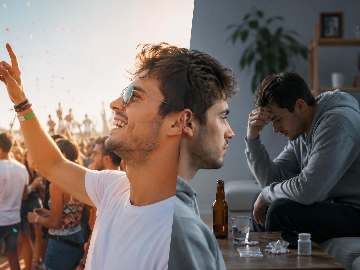 Del festival al consumo diario: cuándo una droga deja de ser un consumo ocasional y se convierte en una adicción