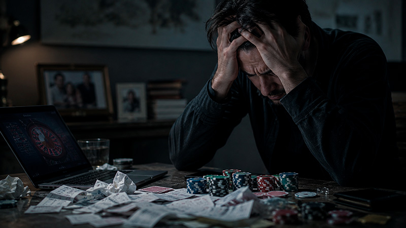 ansiedad y depresion pueden llevar a la ludopatia | ludopata