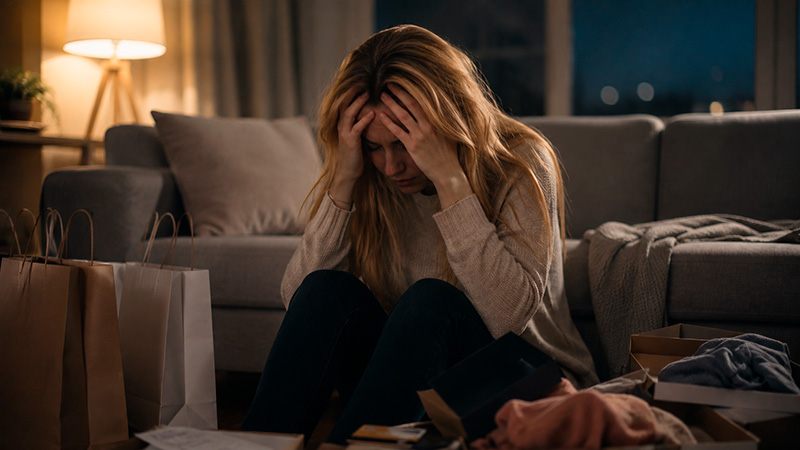fase post-compra_ culpa, rencor y arrepentimiento | oniomania