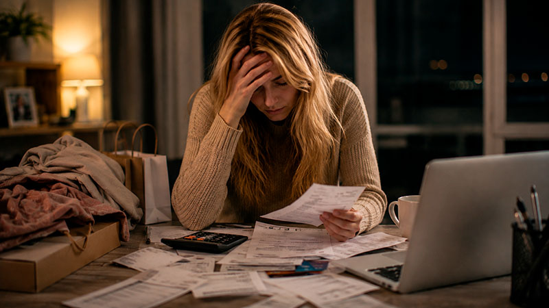 problemas economicos y acumulacion de deudas ocultas | oniomania