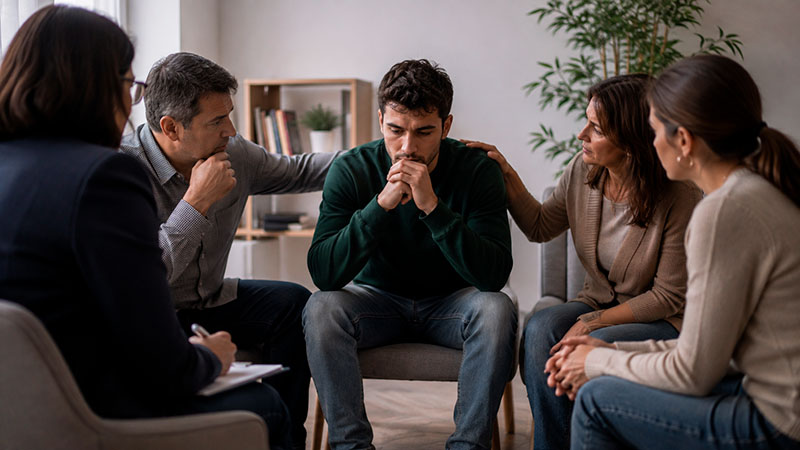 Intervencion familiar y prevencion de recaidas | raya de cocaina
