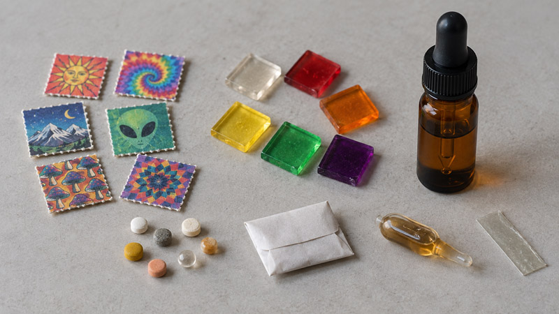 formas comunes de administracion | lsd droga