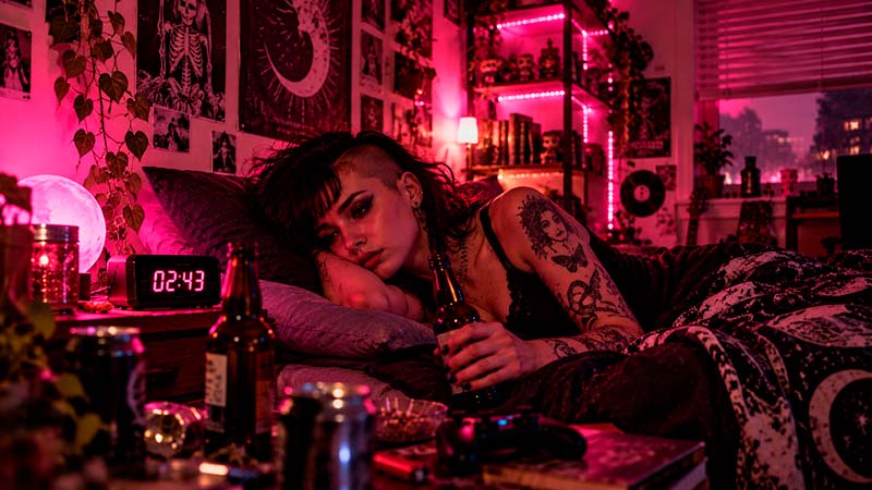 acohol para dormir_ efectos sobre el descanso | adiccion al alcohol