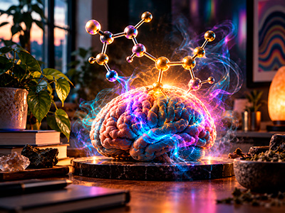 dmt en el cerebro | tratamiento | N,N-dimetiltriptamina | the spirit molecule